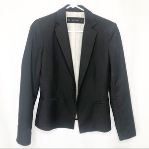 Zara Basic Womens Black Blazer Jacket Medium